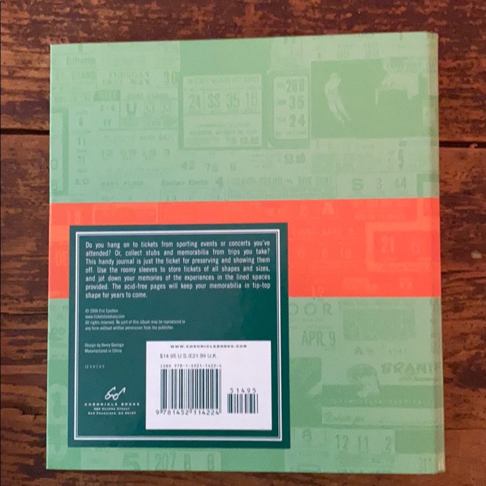 NWT Ticket Stub Diary / Pencil Bundle - Picture 4 of 7